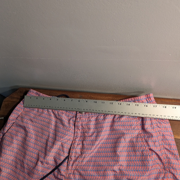 PETER MILLAR Mens XL Pink Swim Trunks Pockets Lined Drawstring Flamingo - Picture 13 of 13